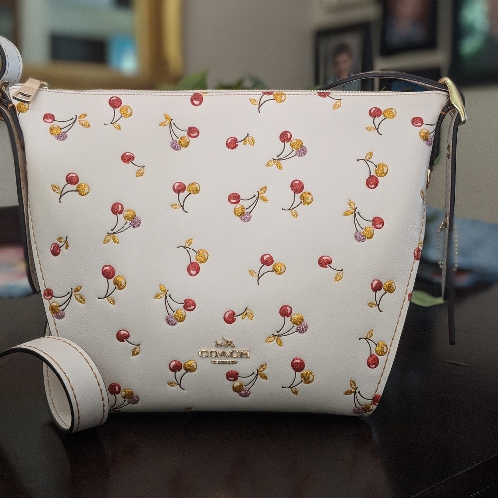 *SOLD*Coach Cherry Dufflette